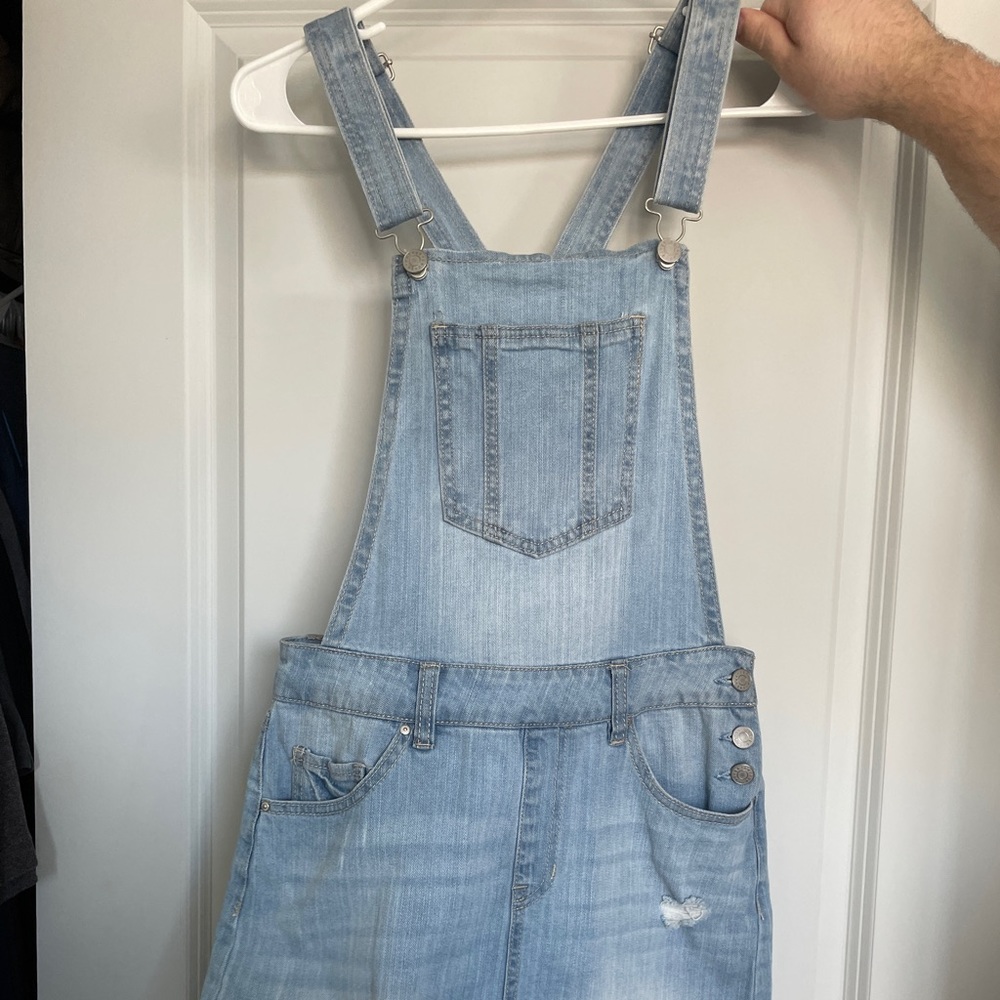 Jean overall skirt